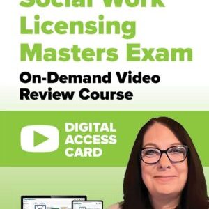 Social Work Licensing Masters Exam On-Demand Video Review Course